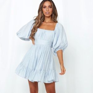 NWT Hello Molly This Is Espionage Dress - Blue